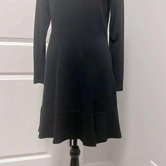 Loft Women’s Long Sleeve Black Mini Dress size 8 - Picture 4 of 9